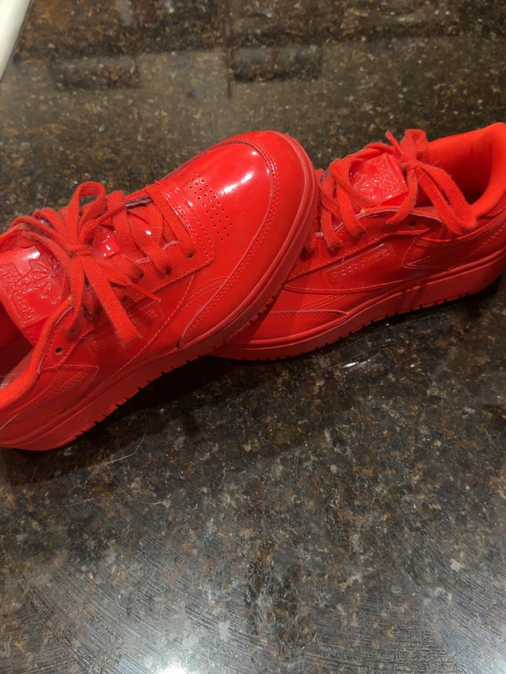 Reebok All-Red Low-Top Sneakers